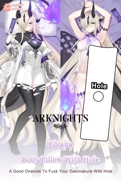 Eblana Arknights Full Body Fuckable Dakimakura with Hole
