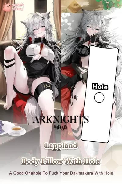 Lappland Arknights Full Body Fuckable Dakimakura with Hole