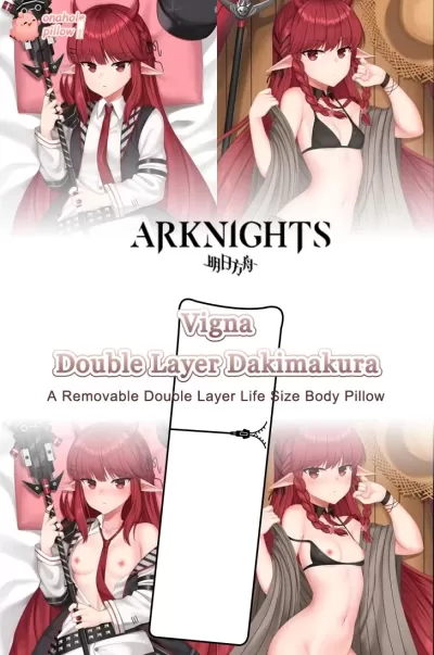 Vigna Arknights Detachable Double Layer Body Pillow