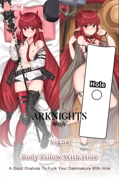 Vigna Arknights Full Body Onahole Pillow with Hole