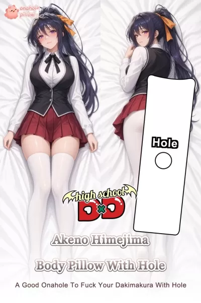 Akeno Himejima High School DxD Full Body Onahole Body Pillow Anime Character Design