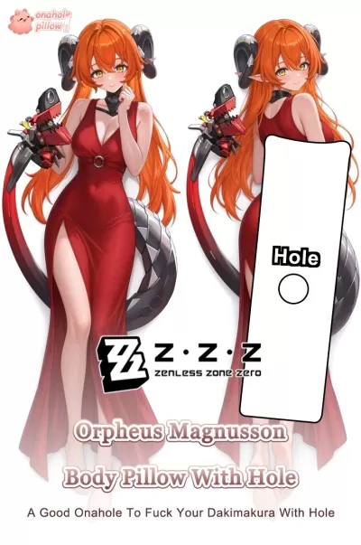 Orpheus Magnusson Zenless Zone Zero Full Body Dakimakura with Hole Adult Anime Collectible