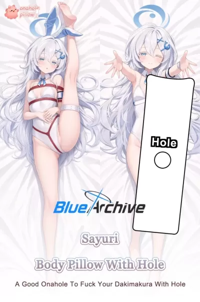 Sayuri Blue Archive Full Body Fuckable Body Pillow with Hole Japanese Anime Style