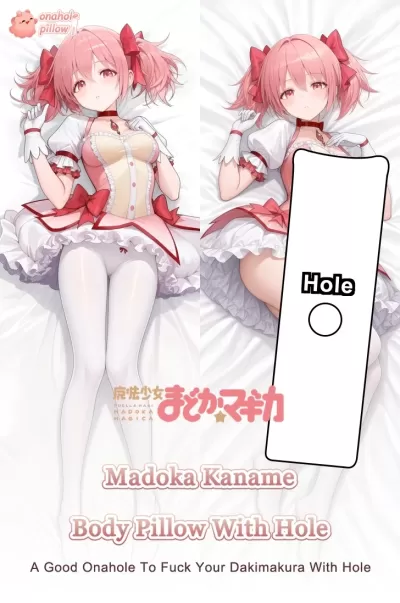 Madoka Kaname Puella Magi Madoka Magica Full Body Dakimakura with Hole with Inner Pillow Options