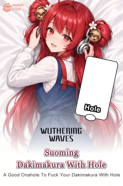 Suoming Wuthering Waves Half Body Torso Body Pillow with Hole Anime Waifu Design