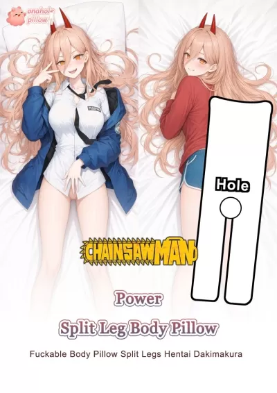 Power Chainsaw Man Split Leg Pillow Anime Dakimakura