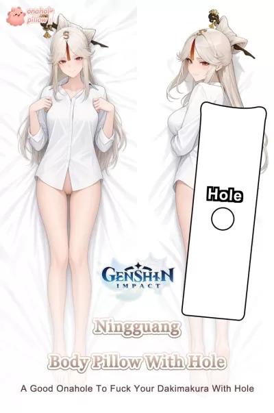 Ningguang Genshin Impact Fuckable Full Body Pillow Full Length Design
