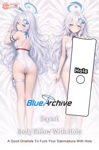 Sayuri Blue Archive Full Body Onahole Dakimakura Japanese Anime Style