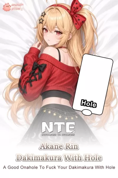 Akane Rin Neverness to Everness Half Body Dakimakura with Hole Torso Artwork Design