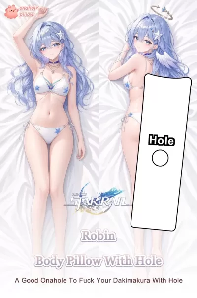 Robin Honkai Star Rail Life Size Onahole Dakimakura Adult Anime Cushion