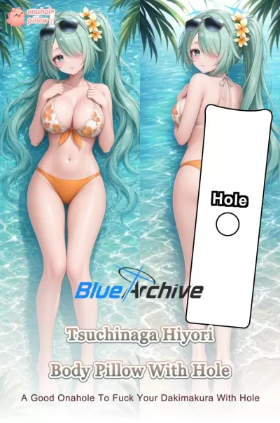 Tsuchinaga Hiyori Blue Archive Full Body Onahole Body Pillow Adult Anime Cushion