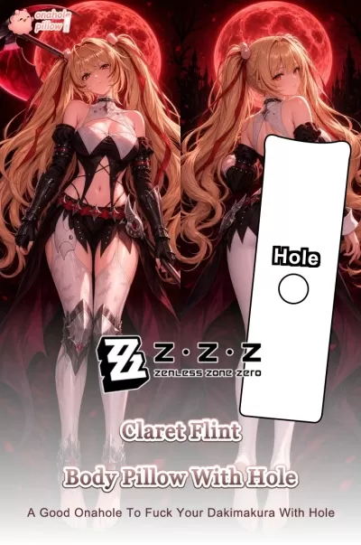 Claret Flint Zenless Zone Zero Full Body Onahole Dakimakura Adult Anime Collectible