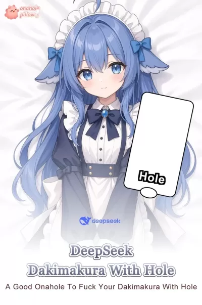 DeepSeek Half Body Onahole Torso Cushion with Front and Back Print