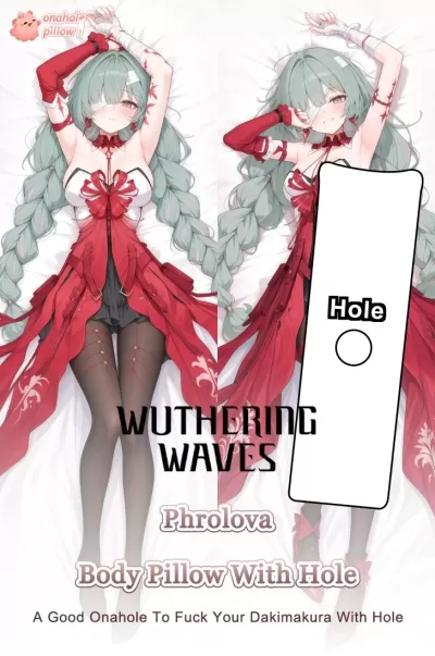 Phrolova Wuthering Waves Full Size Onahole Body Pillow Soft 2WAY Fabric