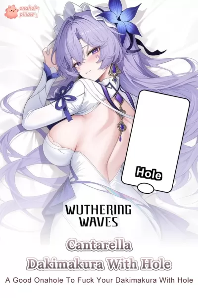 Cantarella Wuthering Waves Half Body Onahole Torso Pillow with Hole