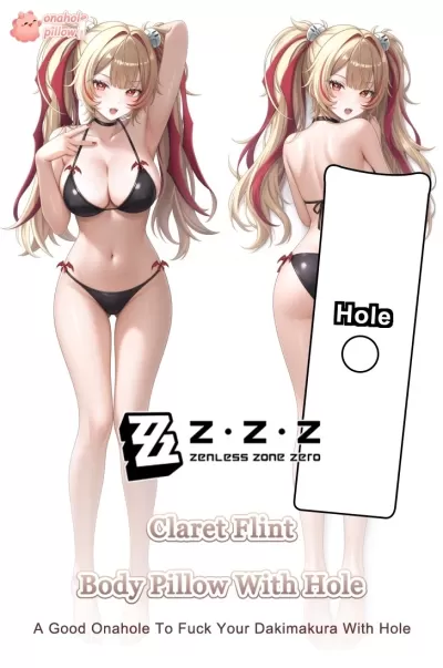 Claret Flint Zenless Zone Zero Fuckable Full Body Pillow Life Size Cushion