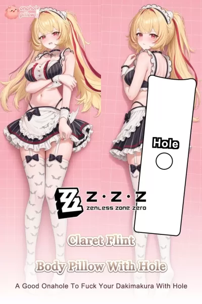 Claret Flint Zenless Zone Zero Full Body Onahole Body Pillow Japanese Anime Style