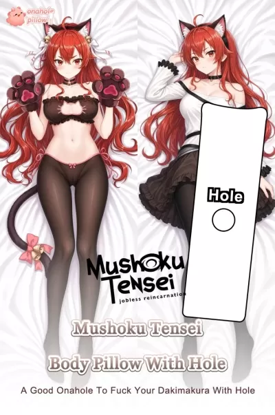 Mushoku Tensei Full Body Dakimakura with Hole Soft 2WAY Fabric