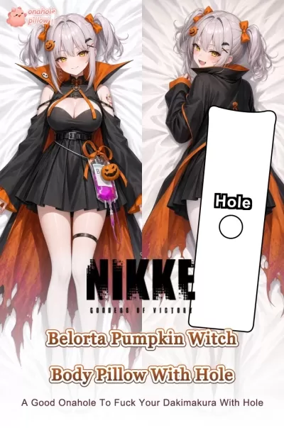 Belorta Pumpkin Witch Nikke Goddess of Victory Full Body Onahole Dakimakura with Inner Pillow Options