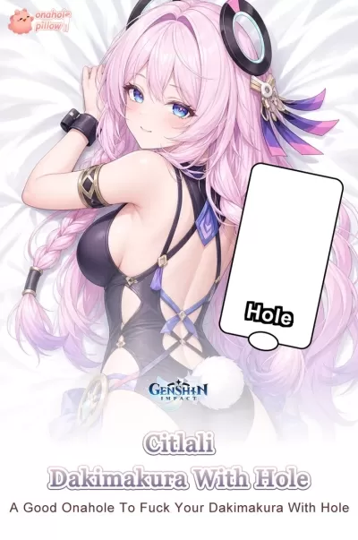 Citlali Genshin Impact Half Body Dakimakura with Hole Adult Anime Collectible