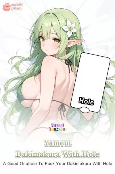 Yameui VTuber Half Body Anime Torso Pillow Anime Character Design