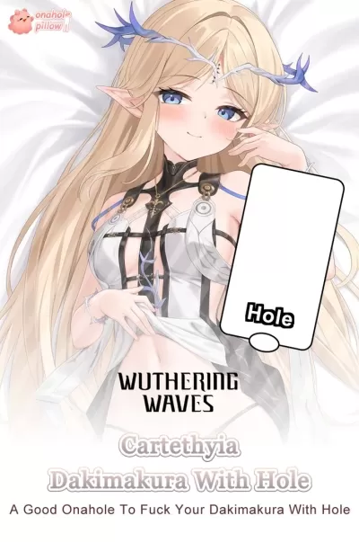 Cartethyia Wuthering Waves Half Size Onahole Body Pillow with Inner Pillow Options