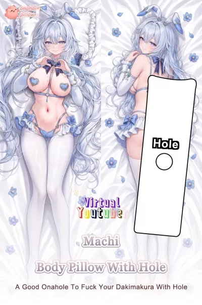 Machi VTuber Full Body Anime Pillow with Hole Adult Anime Collectible