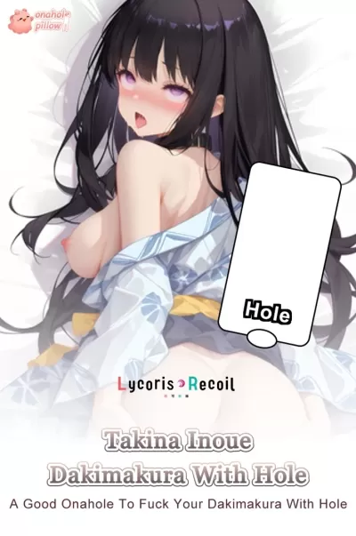 Takina Inoue Lycoris Recoil Half Body Anime Torso Pillow Torso Artwork Design