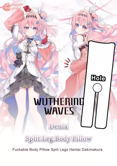 Denia Wuthering Waves Split Leg Fuckable Body Pillow with Hole