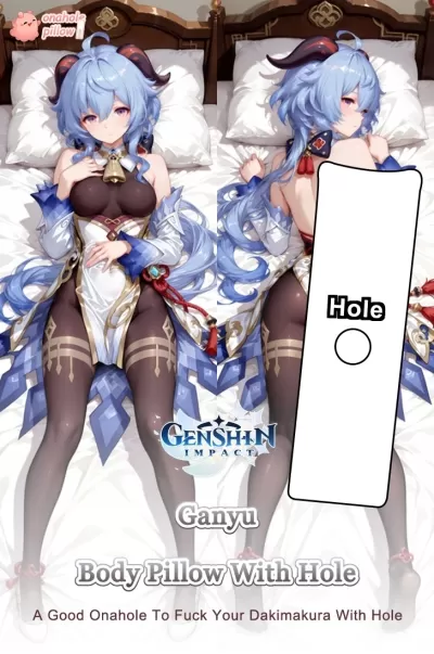 Ganyu Genshin Impact Full Length Onahole Dakimakura Adult Anime Collectible