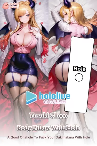 Yuzuki Choco Hololive Full Size Onahole Body Pillow Anime Girlfriend Design