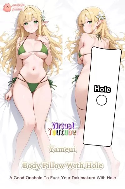 Yameui VTuber Full Length Onahole Dakimakura Anime Character Design