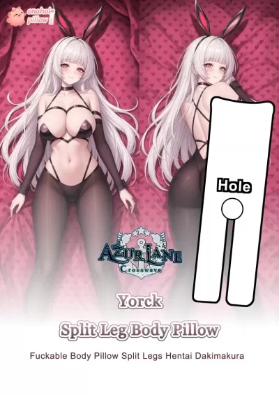 Yorck Azur Lane Between Legs Body Pillow with Hole for Anime Fans