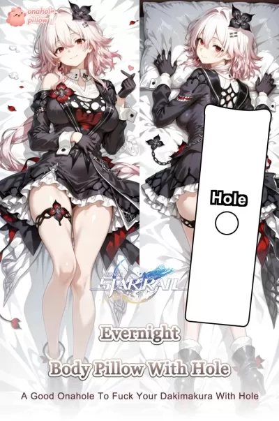 Evernight Honkai Star Rail Full Size Onahole Body Pillow Anime Character Design