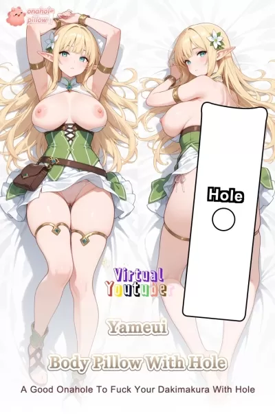 Yameui VTuber Full Body Fuckable Dakimakura with Hole Anime Waifu Design