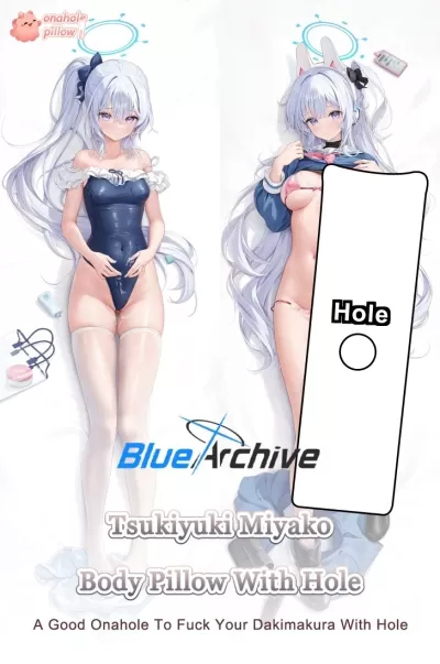 Tsukiyuki Miyako Blue Archive Full Length Onahole Dakimakura Anime Character Design