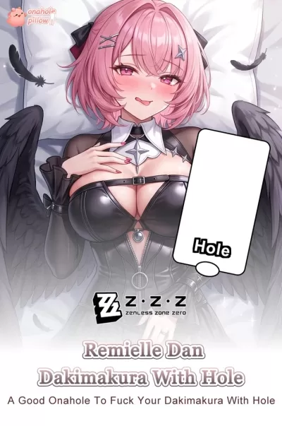 Remielle Dan Zenless Zone Zero Half Body Fuckable Torso Pillow with Inner Pillow Options