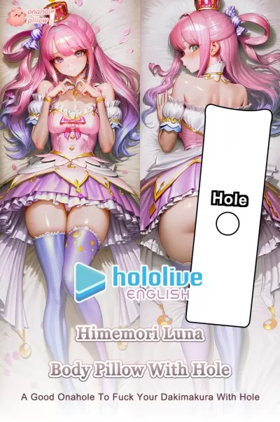 Himemori Luna Hololive Life Size Fuckable Body Pillow Japanese Anime Style