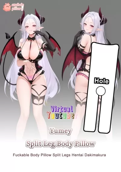 Yumey VTuber Open Leg Anime Body Pillow Anime Character Design