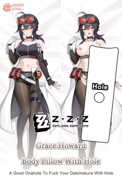 Grace Howard Zenless Zone Zero Full Body Anime Pillow with Hole Ecchi Art Style
