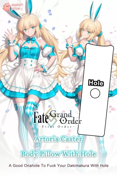 Artoria Caster Fate Full Body Anime Pillow with Hole Anime Character Design