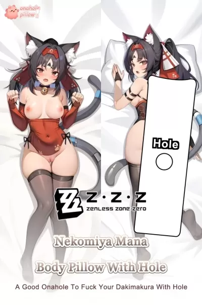 Nekomiya Mana Zenless Zone Zero Full Length Anime Body Pillow Kawaii Waifu Print