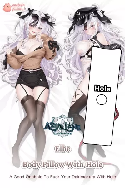 Elbe Azur Lane Full Body Anime Dakimakura 50 x 150 cm Size