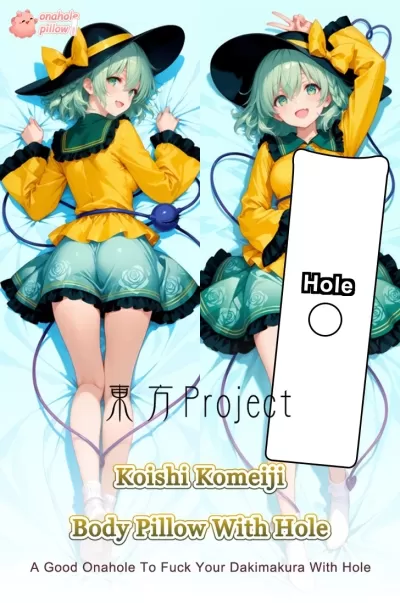 Koishi Komeiji Touhou Project Full Body Anime Dakimakura with Front and Back Print