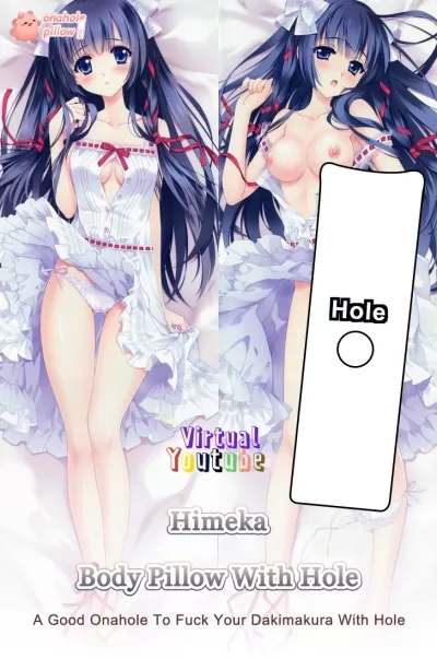 Himeka VTuber Full Body Fuckable Dakimakura with Hole for Otaku Collectors
