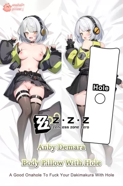 Anby Demara Zenless Zone Zero Full Body Fuckable Dakimakura with Hole Character Fan Gift
