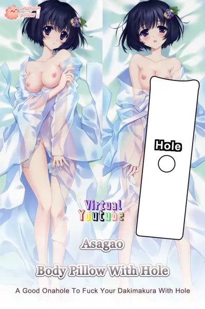 Asagao VTuber Full Size Onahole Body Pillow Senpai Notice Me Design