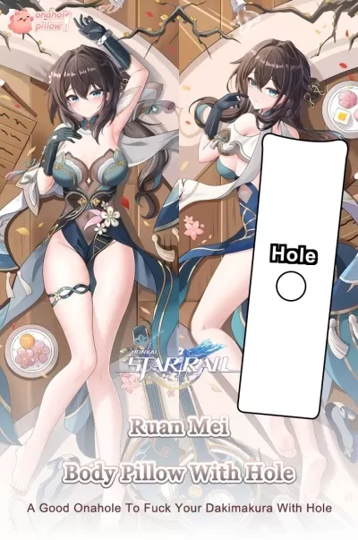 Ruan Mei Honkai Star Rail Full Body Anime Pillow with Hole Soft 2WAY Fabric