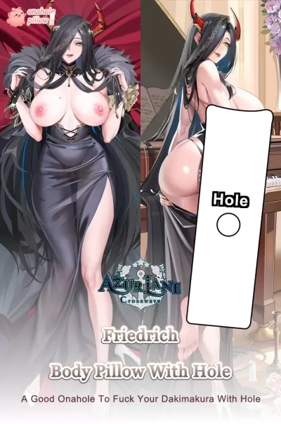 Friedrich Azur Lane Full Body Hugging Pillow with Hole Collector Edition