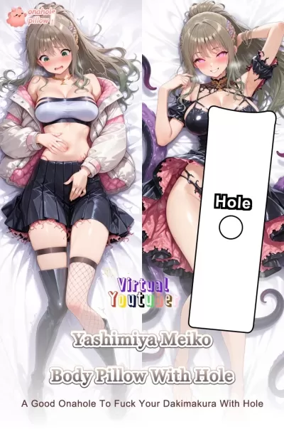 Yashimiya Meiko VTuber Full Body Pillow with Center Hole Anime Dakimakura Cover